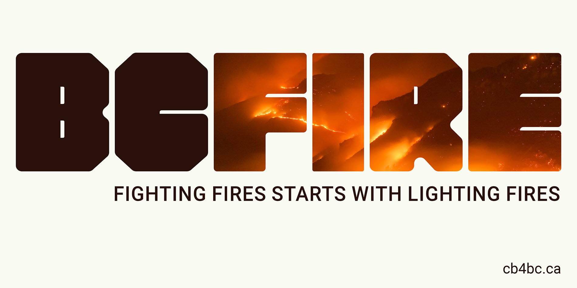 BC Wildfire Prevention Campaign Billboard